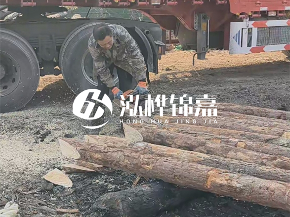 松木圓木價格大概多少一方-松木樁廠家按方可以賣嗎？